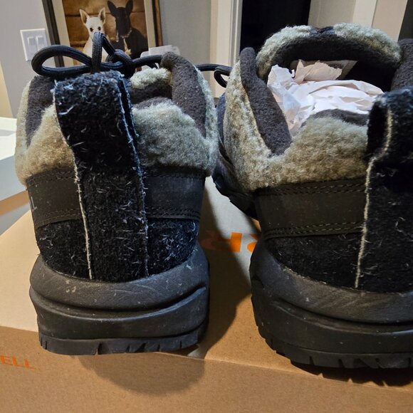Merrell MQM Ace Fleece 1TRL Black Olive Hiking Shoes sneakers Sz 10 J067897 NEW - Picture 7 of 14